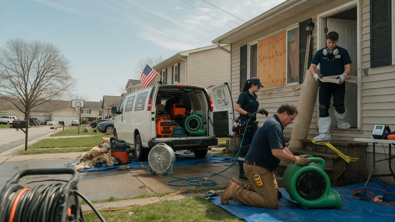 Water Damage Restoration in Grantville, PA near me